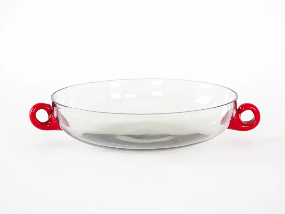 Bol en verre, design italien, années 1970, fabriqué en Italie