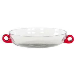 Bol en verre, design italien, années 1970, fabriqué en Italie