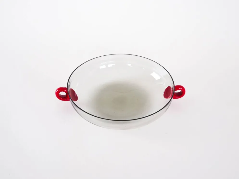 Bol en verre, design italien, années 1970, fabriqué en Italie