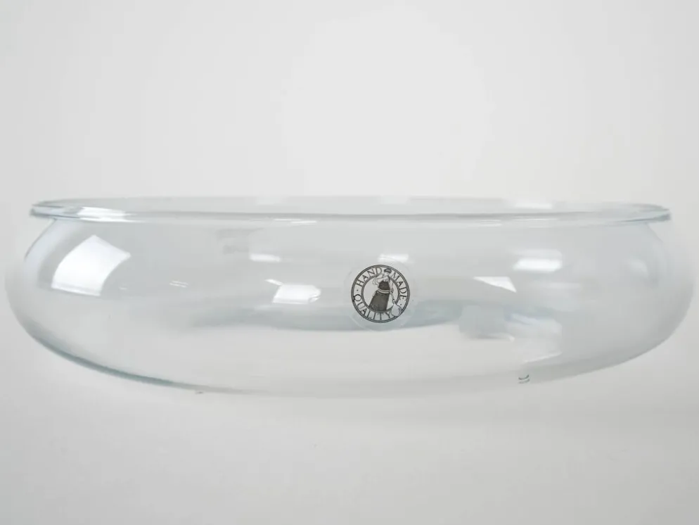 Bol en verre, design suédois, années 1980, fabriqué par IKEA