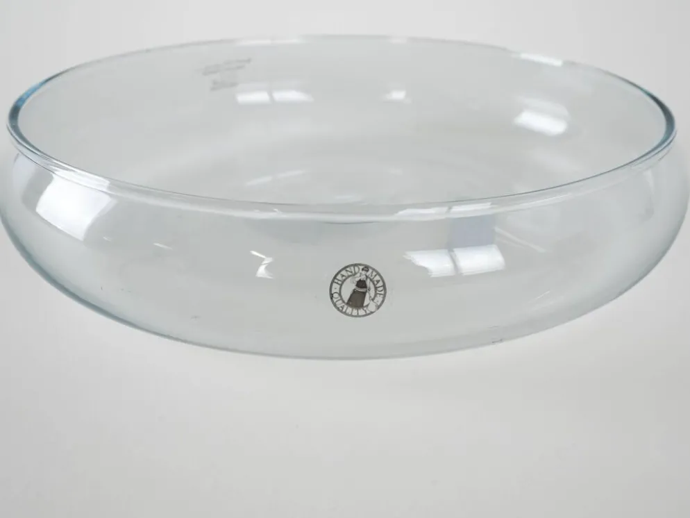 Bol en verre, design suédois, années 1980, fabriqué par IKEA