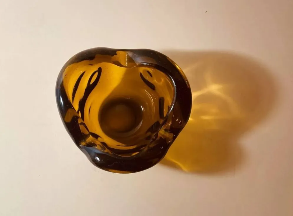 Bol en verre Gyula Budveszel, Hongrie années 1990
