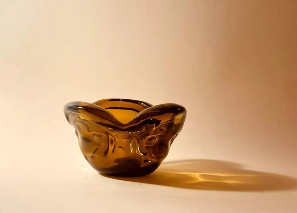 Bol en verre Gyula Budveszel, Hongrie années 1990