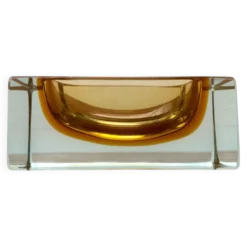 Bol en verre Murano Sommerso des années 1960