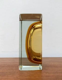 Bol en verre Murano Sommerso des années 1960