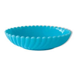 Bol en verre portugais Art Déco par IVIMA, années 1940