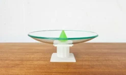 Bol en verre postmoderne du Montana, années 1980