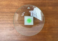 Bol en verre postmoderne du Montana, années 1980