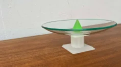 Bol en verre postmoderne du Montana, années 1980