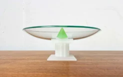 Bol en verre postmoderne du Montana, années 1980