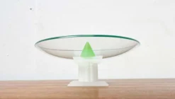 Bol en verre postmoderne du Montana, années 1980