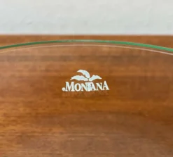 Bol en verre postmoderne du Montana, années 1980
