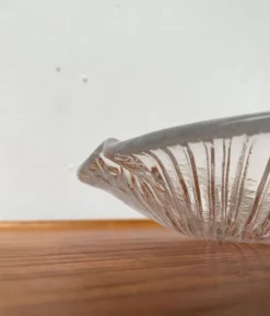 Bol en verre suédois vintage de Pukeberg Glass, années 1970