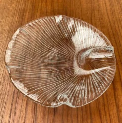 Bol en verre suédois vintage de Pukeberg Glass, années 1970