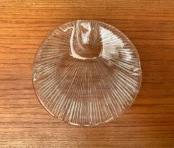 Bol en verre suédois vintage de Pukeberg Glass, années 1970
