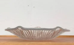 Bol en verre suédois vintage de Pukeberg Glass, années 1970