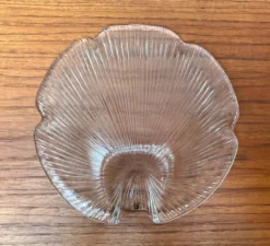 Bol en verre suédois vintage de Pukeberg Glass, années 1970