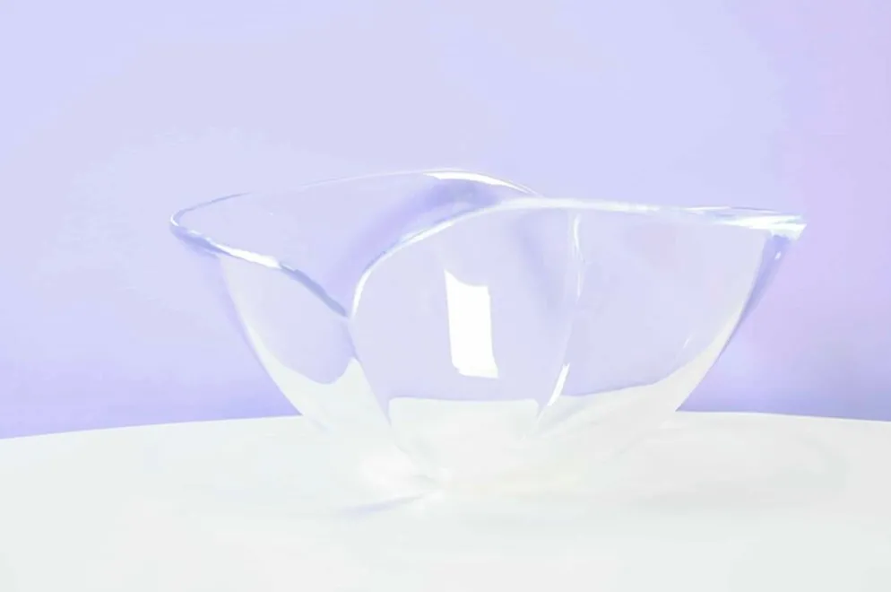 Bol en verre vintage 'Duo' Holmegaard