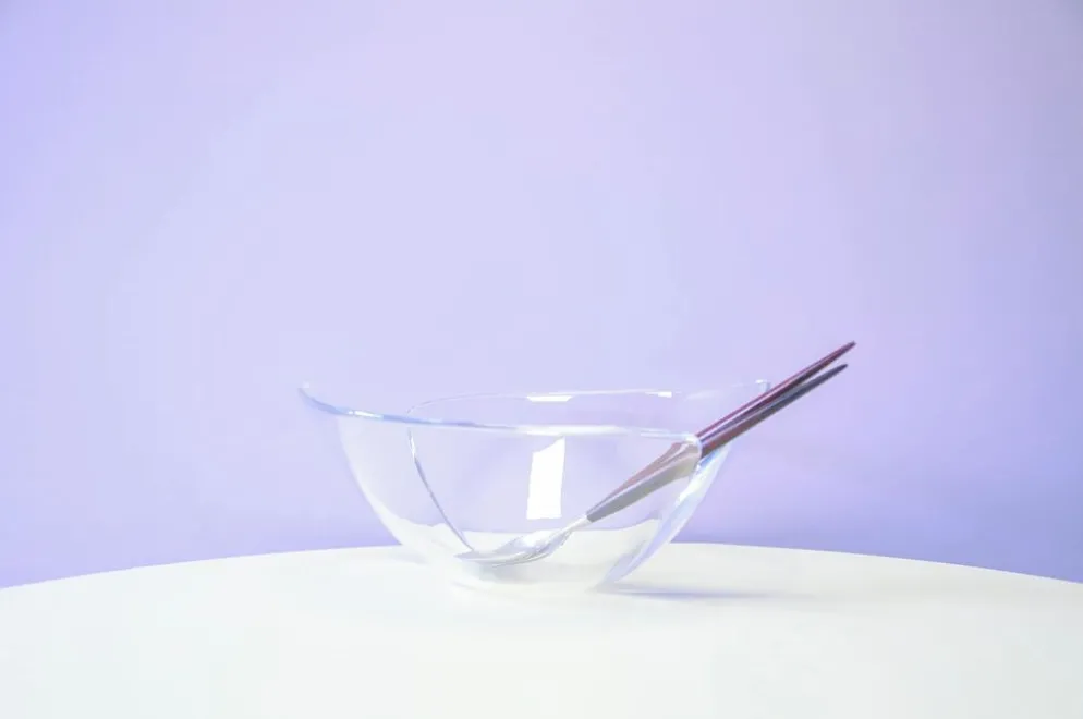 Bol en verre vintage 'Duo' Holmegaard