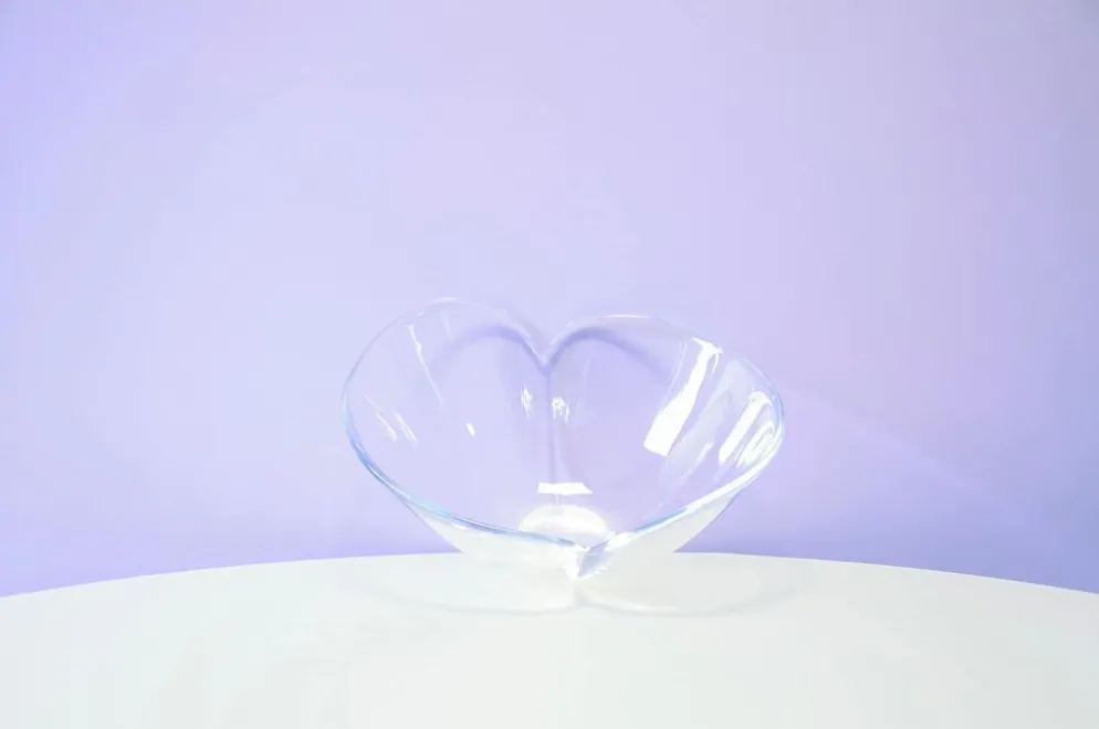 Bol en verre vintage 'Duo' Holmegaard