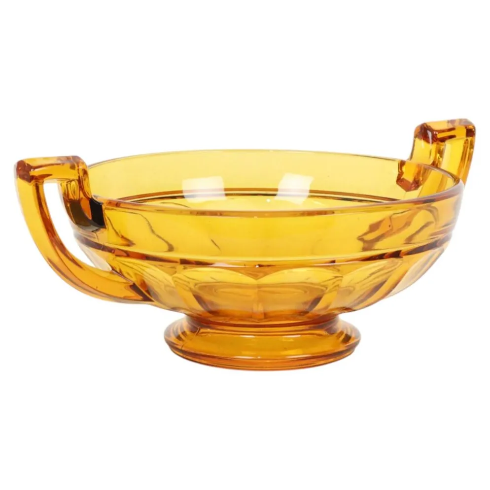 Bol à fruits Art Déco Val Saint Lambert 'Noémie' (Luxval), 1935