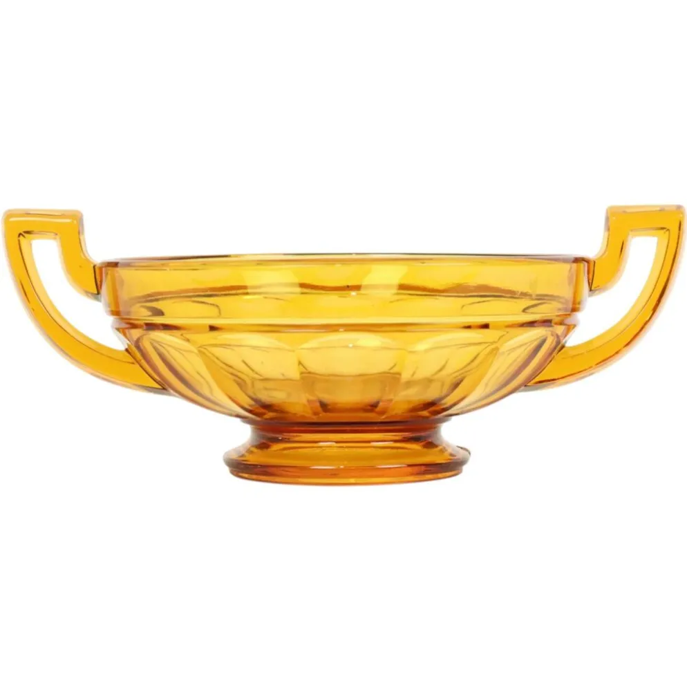 Bol à fruits Art Déco Val Saint Lambert 'Noémie' (Luxval), 1935
