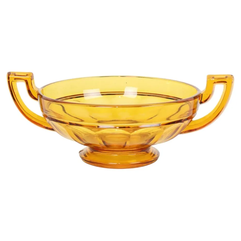 Bol à fruits Art Déco Val Saint Lambert 'Noémie' (Luxval), 1935
