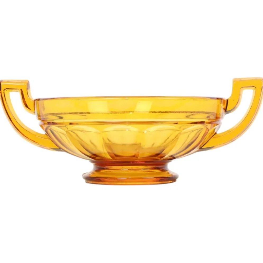 Bol à fruits Art Déco Val Saint Lambert 'Noémie' (Luxval), 1935