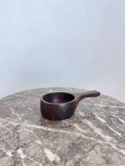 Bol à poignée brésilien en jacaranda de Jean Gillon pour WoodArt