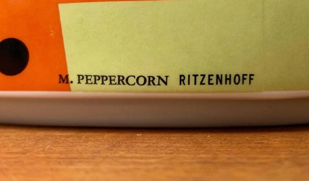 Bol postmoderne Athena par M. Peppercorn & Sieger Design pour Ritzenhoff, ensemble de 2