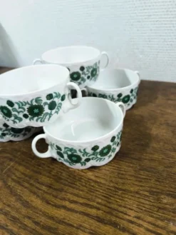 Bols à bouillon / soupe vintage Rosenthal Monbijou Giscard (x6)
