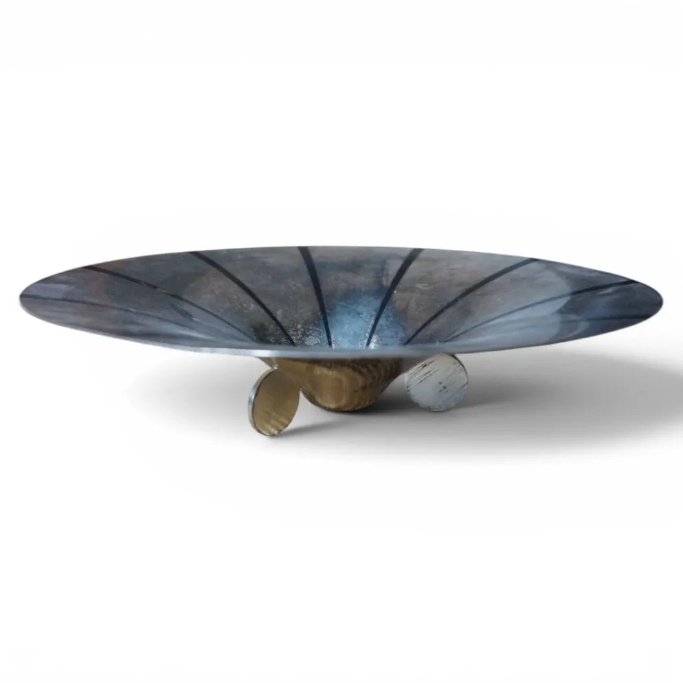 Bol sculptural Bauhaus WMF Ikora par Paul Haustein, 1920