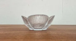Bols en verre danois de style mid-century moderne de Holmegaard, années 1960, ensemble de 3