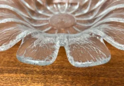Bols en verre danois de style mid-century moderne de Holmegaard, années 1960, ensemble de 3