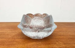 Bols en verre danois de style mid-century moderne de Holmegaard, années 1960, ensemble de 3