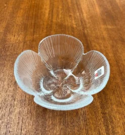 Bols en verre danois de style mid-century moderne de Holmegaard, années 1960, ensemble de 3