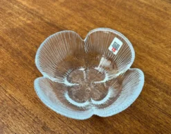 Bols en verre danois de style mid-century moderne de Holmegaard, années 1960, ensemble de 3