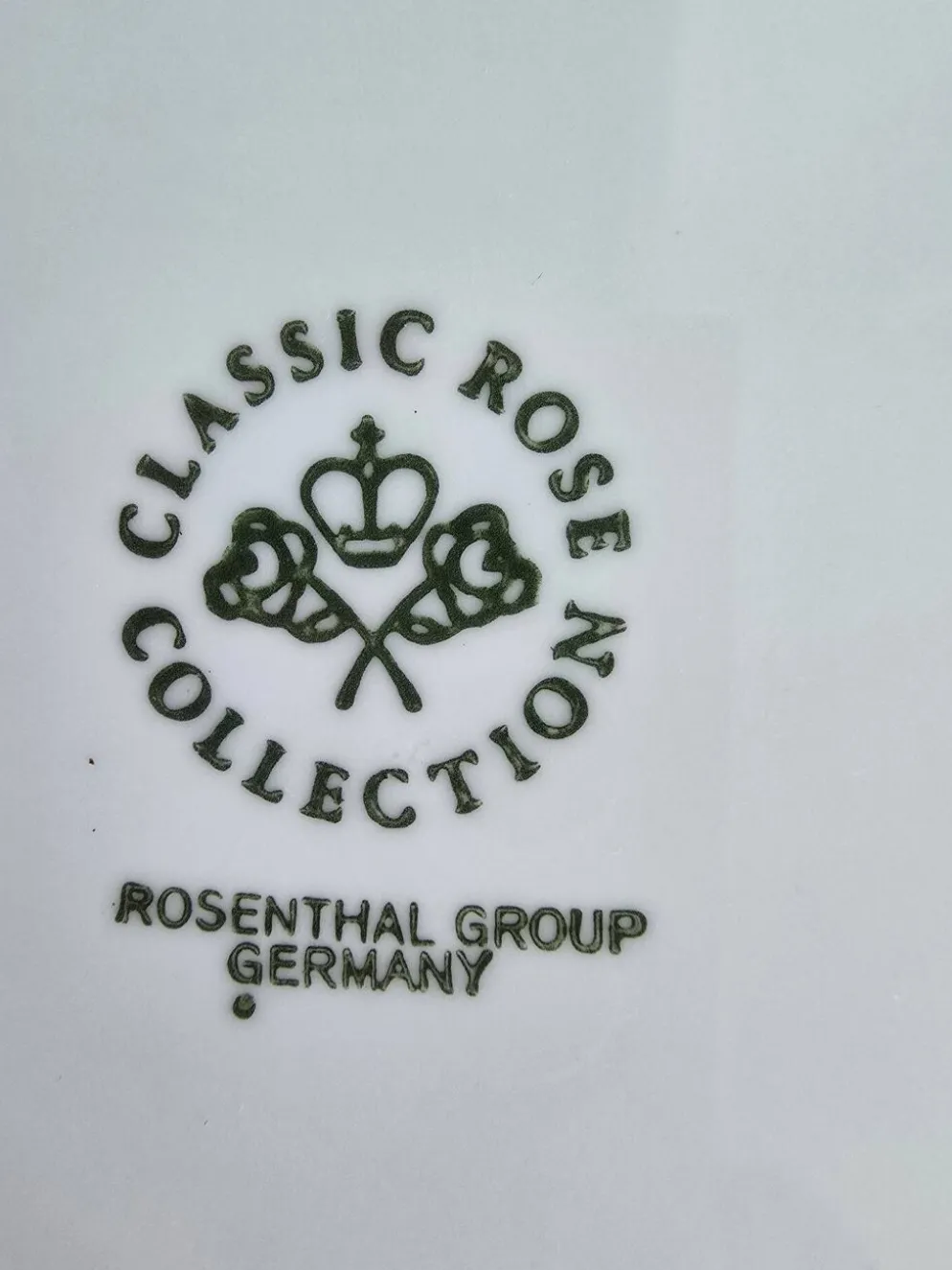 Bol à soupe vintage Rosenthal – Collection Rose classique, Allemagne