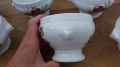 Bols à soupe en porcelaine Pyrolux Lourioux