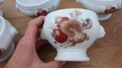 Bols à soupe en porcelaine Pyrolux Lourioux