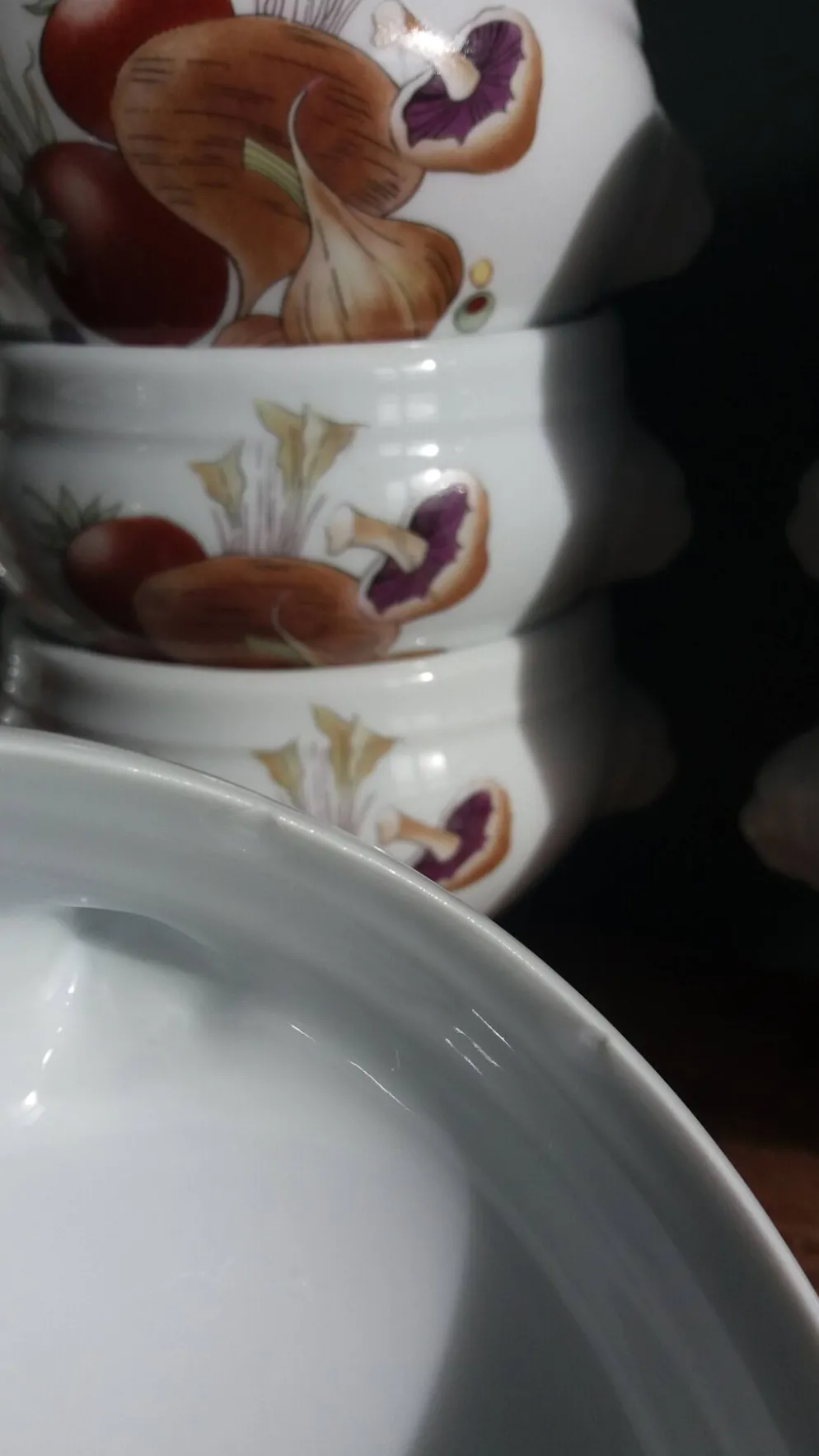 Bols à soupe en porcelaine Pyrolux Lourioux