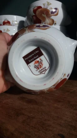 Bols à soupe en porcelaine Pyrolux Lourioux