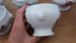 Bols à soupe en porcelaine Pyrolux Lourioux