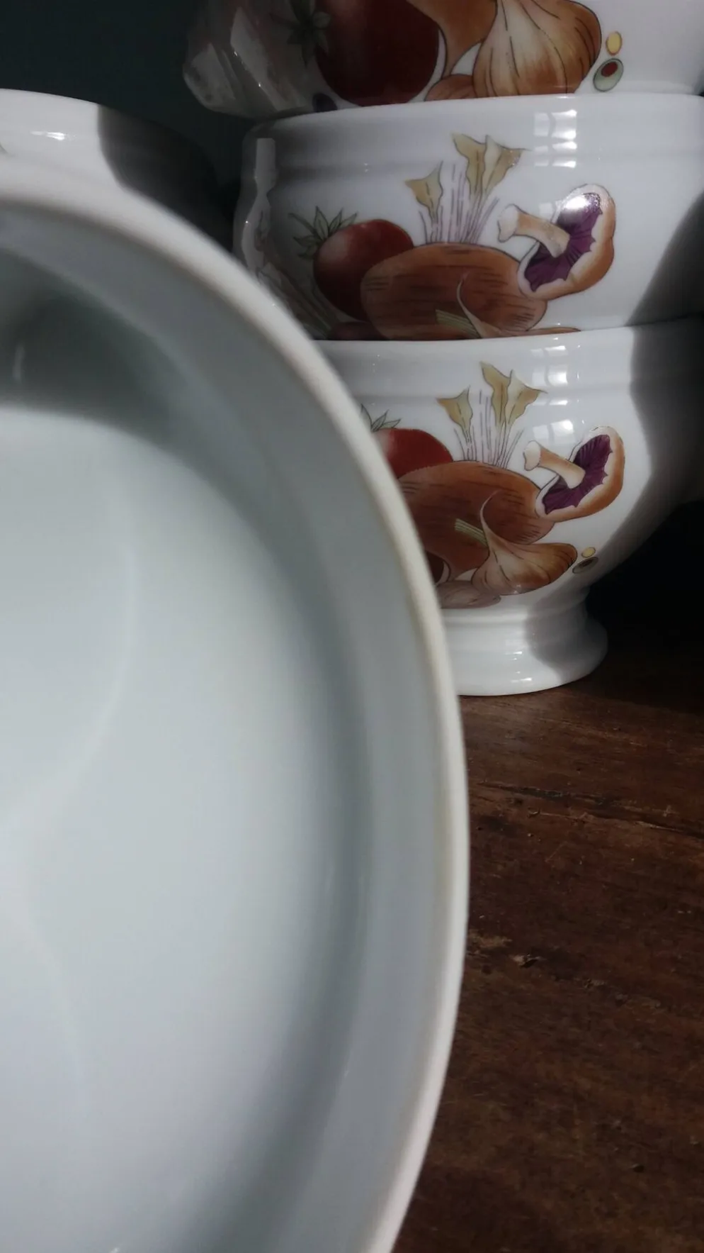 Bols à soupe en porcelaine Pyrolux Lourioux