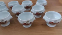 Bols à soupe en porcelaine Pyrolux Lourioux
