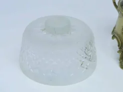 Bol à sucre rococo, laiton plaqué argent, Pologne, début du 20e siècle
