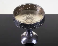 Bol sur pied Art Déco, années 1920–1930