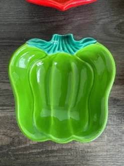 Bols vintage Made in Japan – céramique figurative légumes, esprit pop
