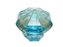 Bonbonnière Biedermeier de Moser, Bohême, années 1890