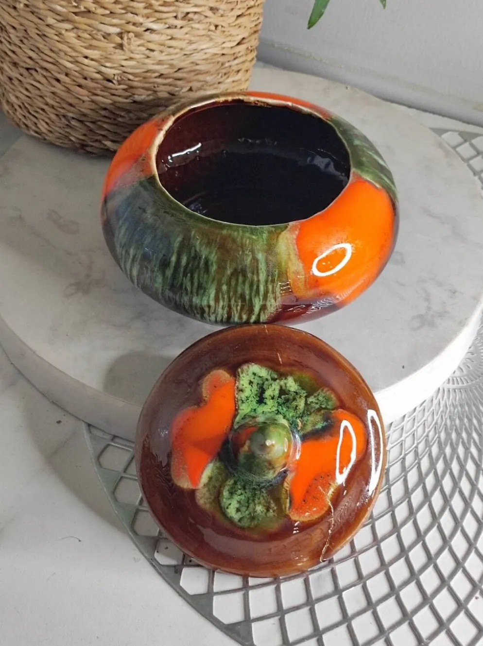 Bonbonnière citrouille